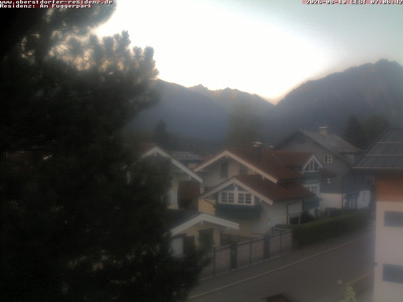Archiv Foto Webcam Oberstdorfer Residenz