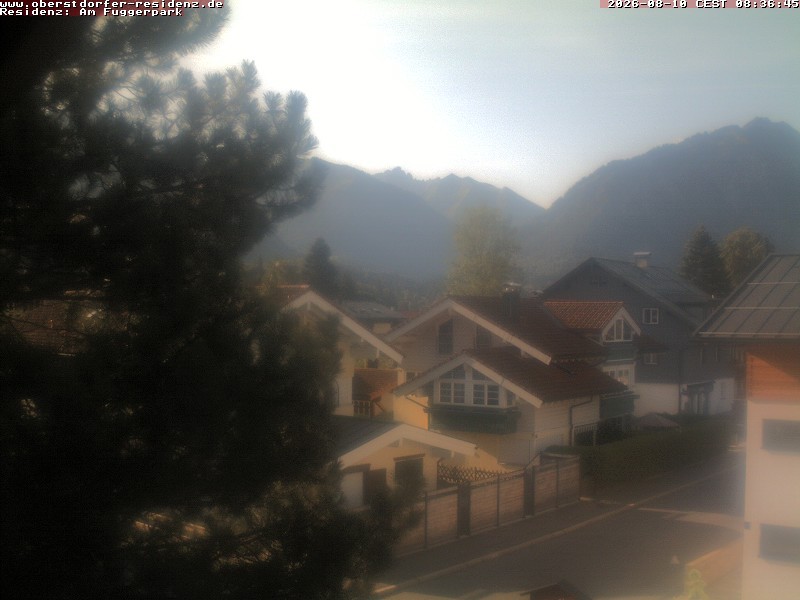 Archiv Foto Webcam Oberstdorfer Residenz