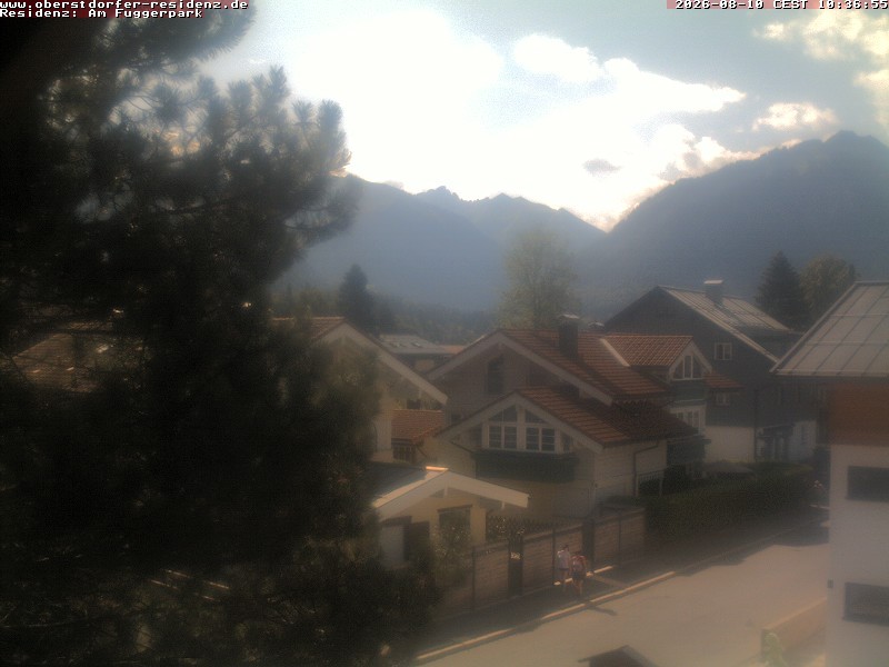 Archiv Foto Webcam Oberstdorfer Residenz