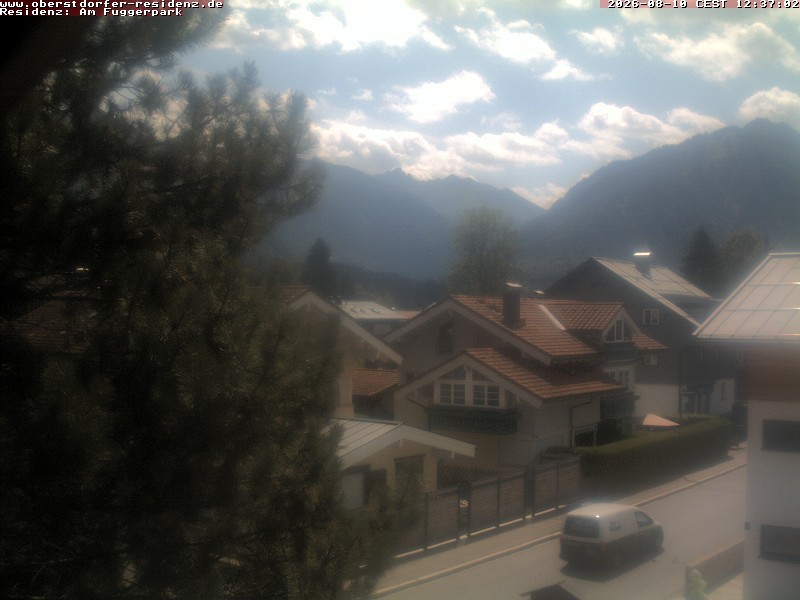 Archiv Foto Webcam Oberstdorfer Residenz