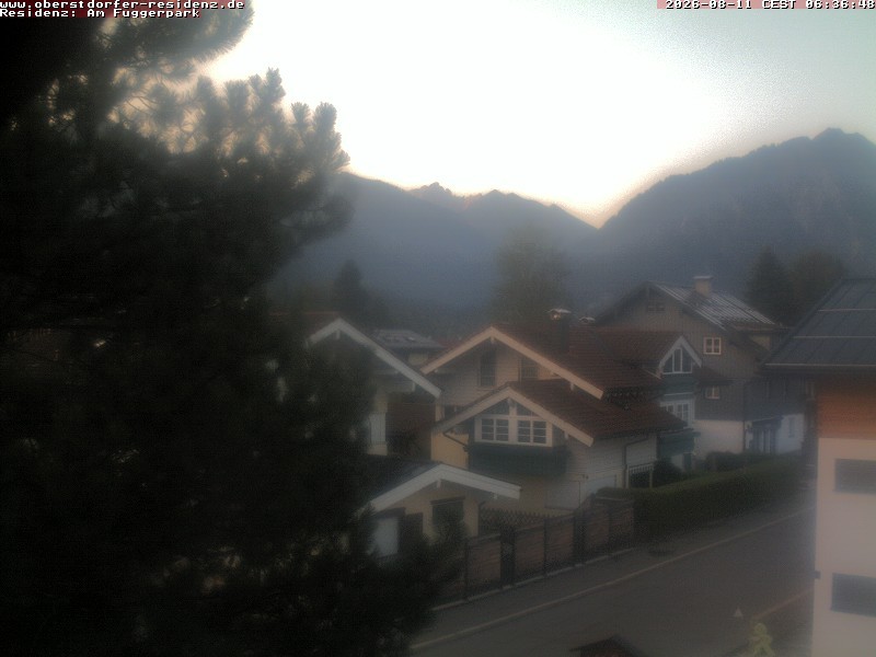 Archiv Foto Webcam Oberstdorfer Residenz