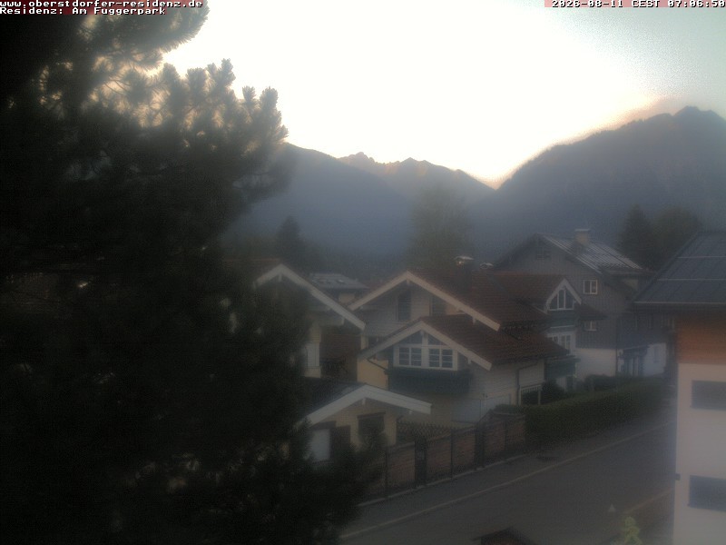 Archiv Foto Webcam Oberstdorfer Residenz