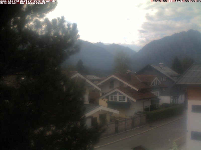 Archiv Foto Webcam Oberstdorfer Residenz