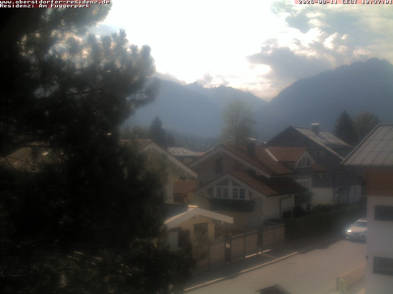 Archiv Foto Webcam Oberstdorfer Residenz