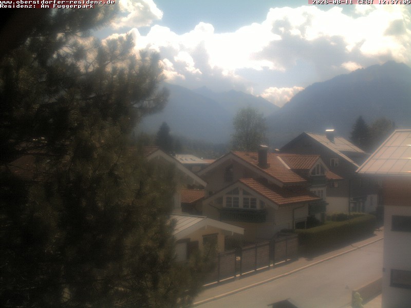 Archiv Foto Webcam Oberstdorfer Residenz