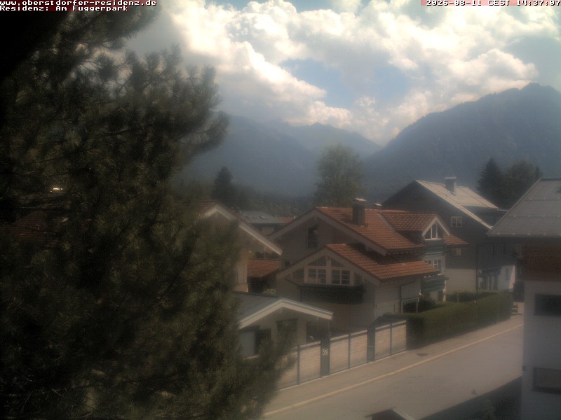 Archiv Foto Webcam Oberstdorfer Residenz