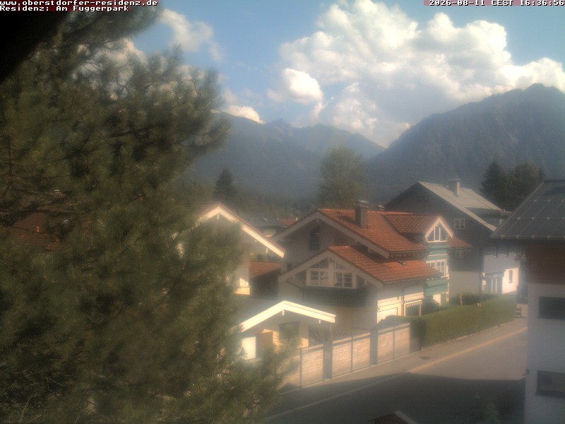 Archiv Foto Webcam Oberstdorfer Residenz