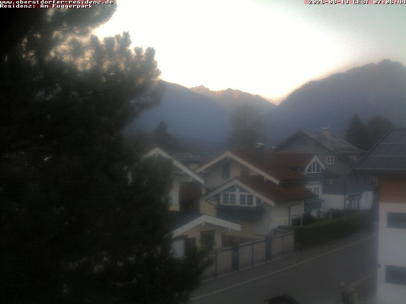 Archiv Foto Webcam Oberstdorfer Residenz