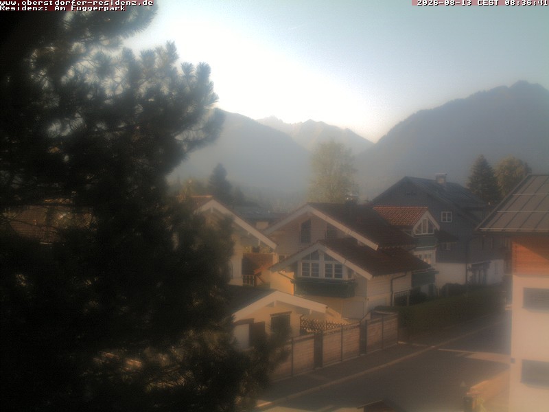 Archiv Foto Webcam Oberstdorfer Residenz