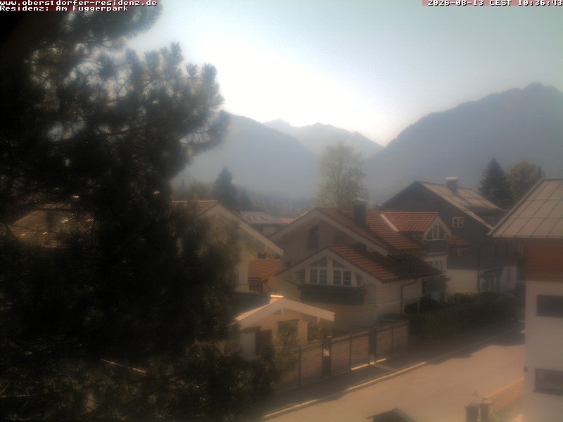 Archiv Foto Webcam Oberstdorfer Residenz