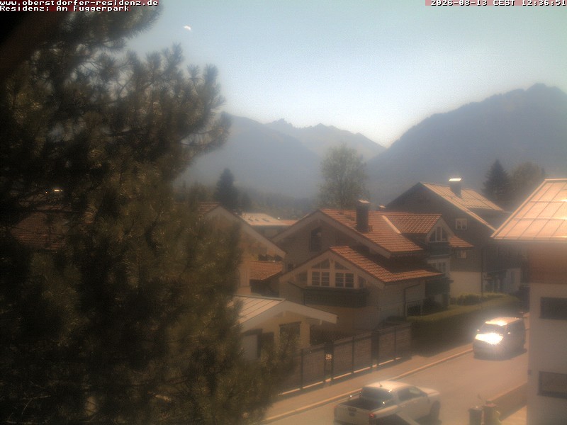Archiv Foto Webcam Oberstdorfer Residenz