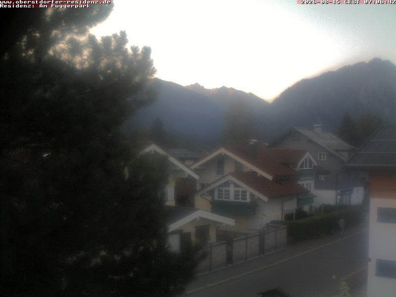 Archiv Foto Webcam Oberstdorfer Residenz