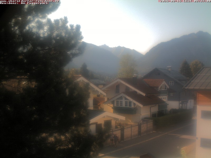 Archiv Foto Webcam Oberstdorfer Residenz