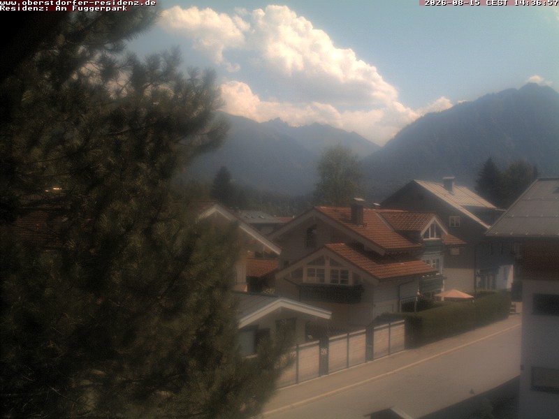 Archiv Foto Webcam Oberstdorfer Residenz