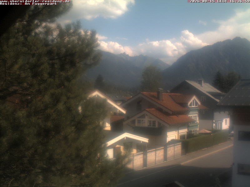 Archiv Foto Webcam Oberstdorfer Residenz