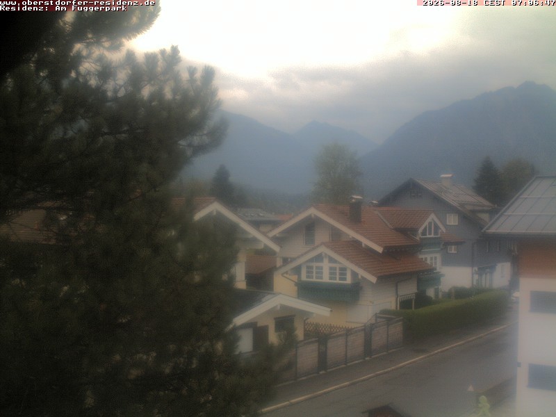 Archiv Foto Webcam Oberstdorfer Residenz