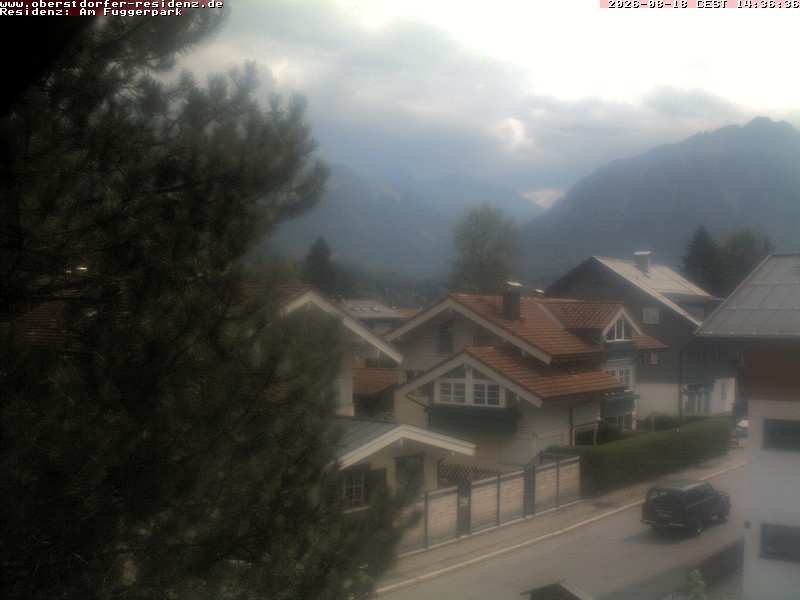Archiv Foto Webcam Oberstdorfer Residenz