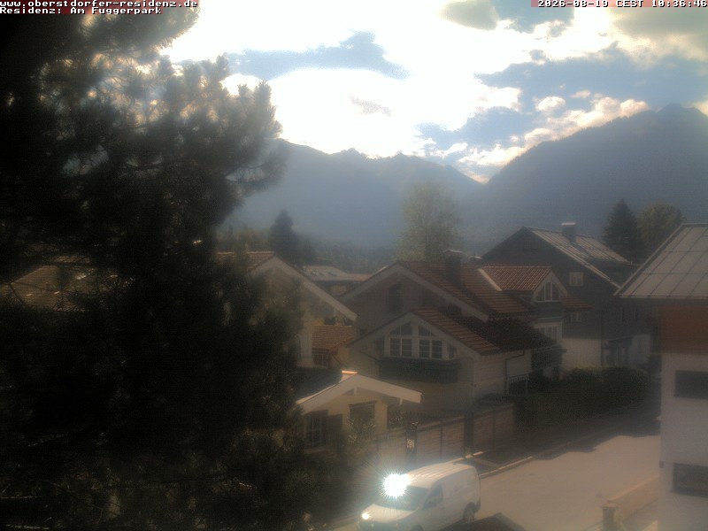 Archiv Foto Webcam Oberstdorfer Residenz