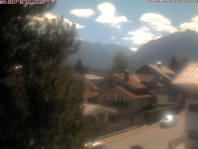 Archiv Foto Webcam Oberstdorfer Residenz