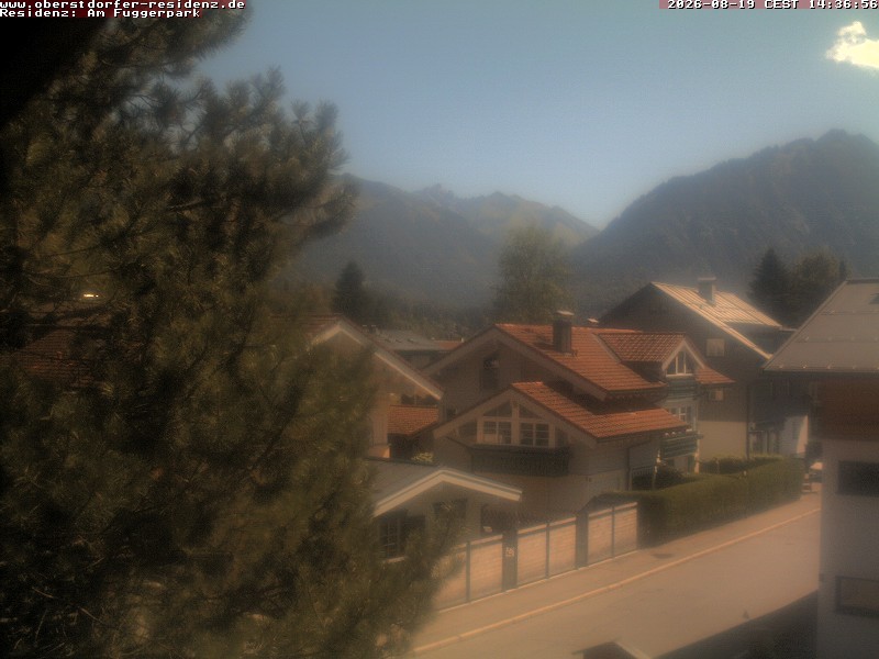 Archiv Foto Webcam Oberstdorfer Residenz