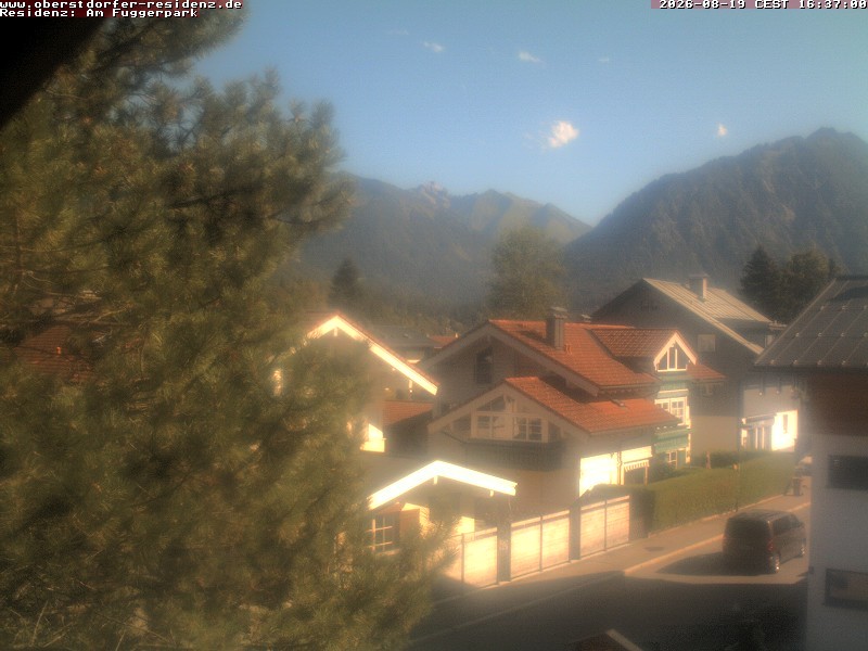 Archiv Foto Webcam Oberstdorfer Residenz