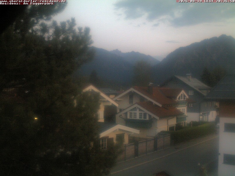 Archiv Foto Webcam Oberstdorfer Residenz