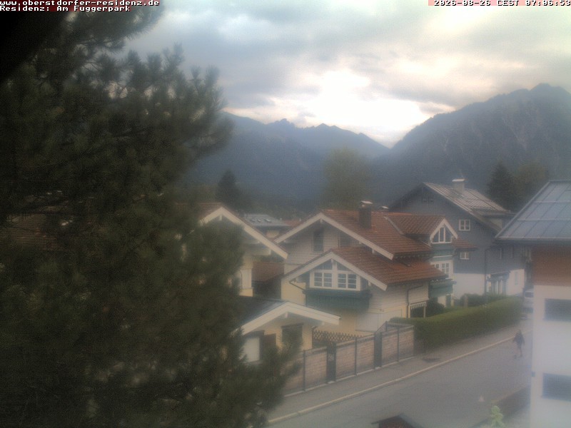 Archiv Foto Webcam Oberstdorfer Residenz