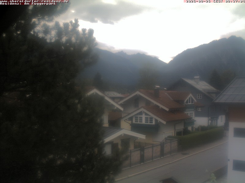 Archiv Foto Webcam Oberstdorfer Residenz