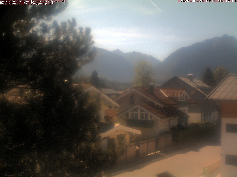 Archiv Foto Webcam Oberstdorfer Residenz