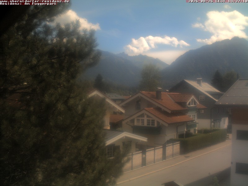 Archiv Foto Webcam Oberstdorfer Residenz