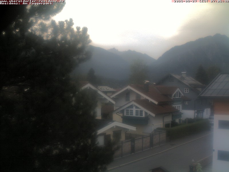 Archived image Webcam Oberstdorf holiday apartment
