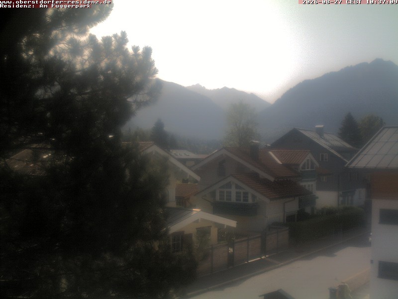 Archived image Webcam Oberstdorf holiday apartment
