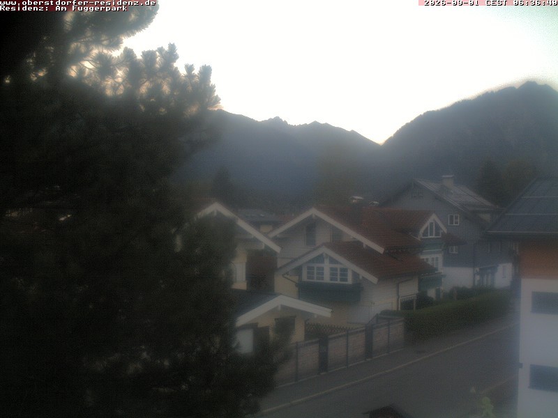 Archiv Foto Webcam Oberstdorfer Residenz