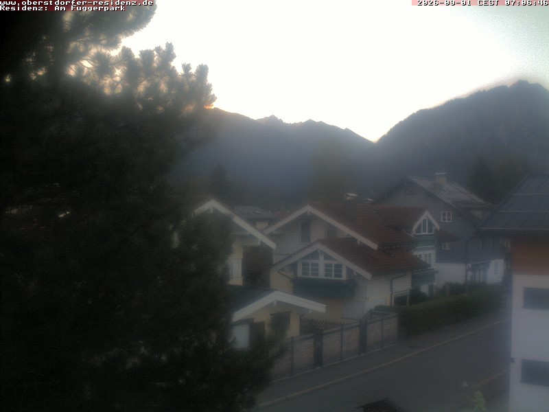 Archiv Foto Webcam Oberstdorfer Residenz