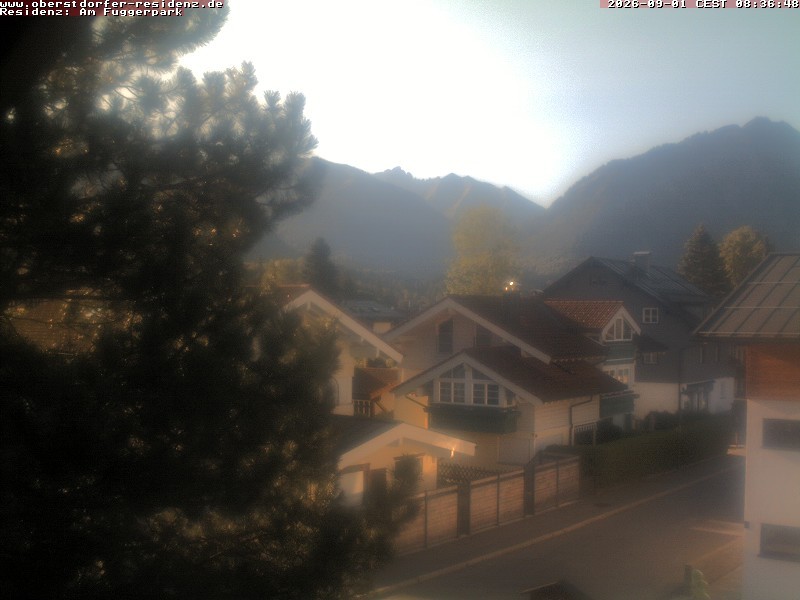 Archiv Foto Webcam Oberstdorfer Residenz