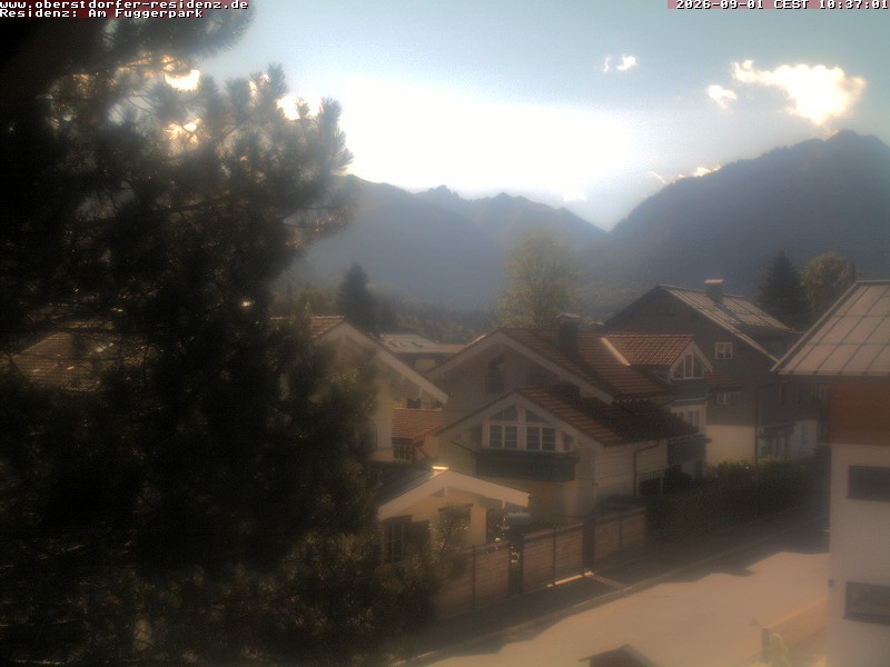 Archiv Foto Webcam Oberstdorfer Residenz