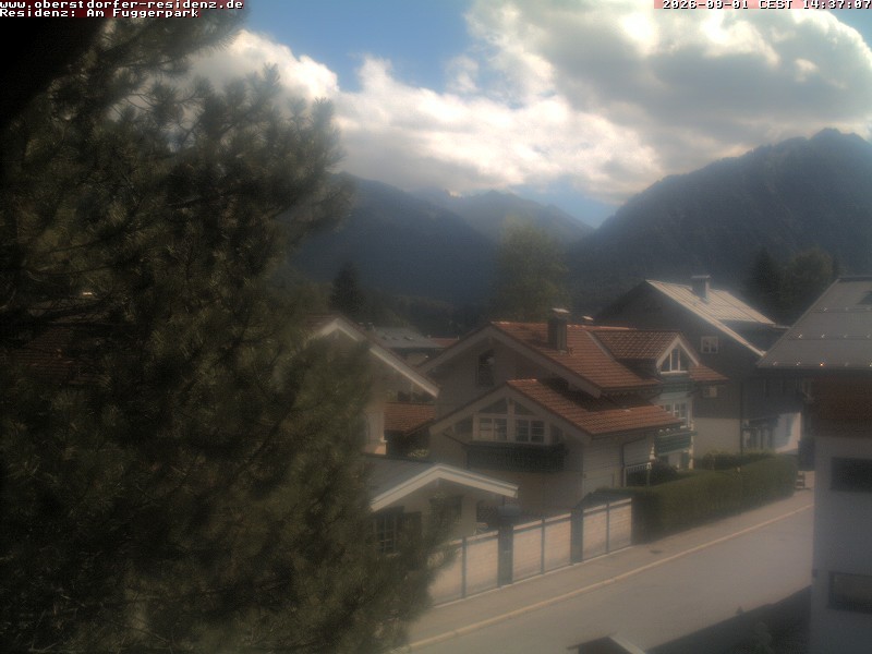 Archiv Foto Webcam Oberstdorfer Residenz