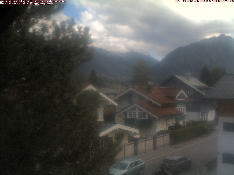 Archiv Foto Webcam Oberstdorfer Residenz