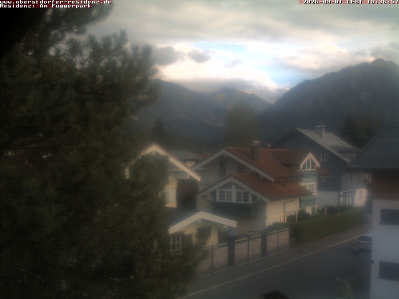 Archiv Foto Webcam Oberstdorfer Residenz