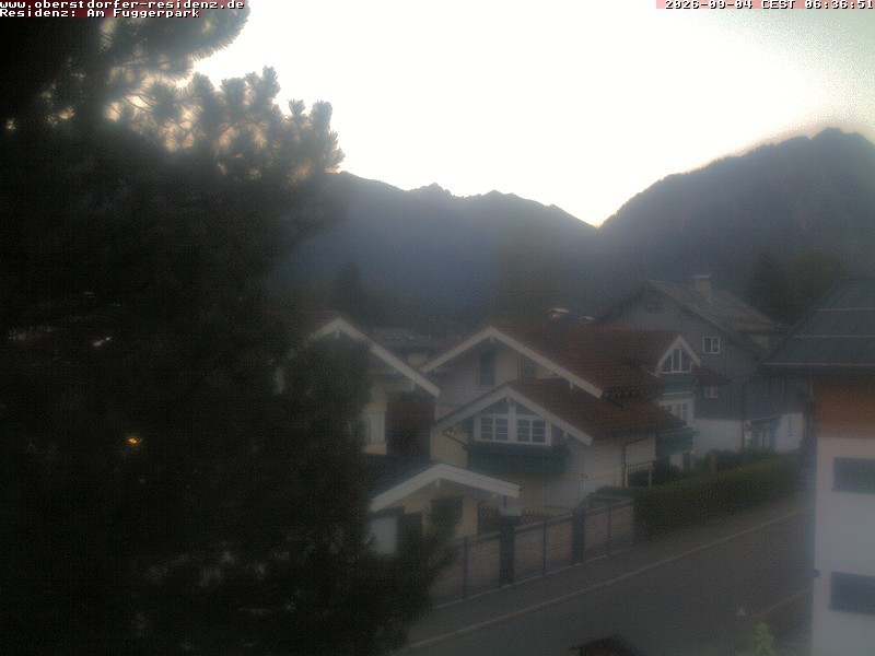 Archived image Webcam Oberstdorf holiday apartment