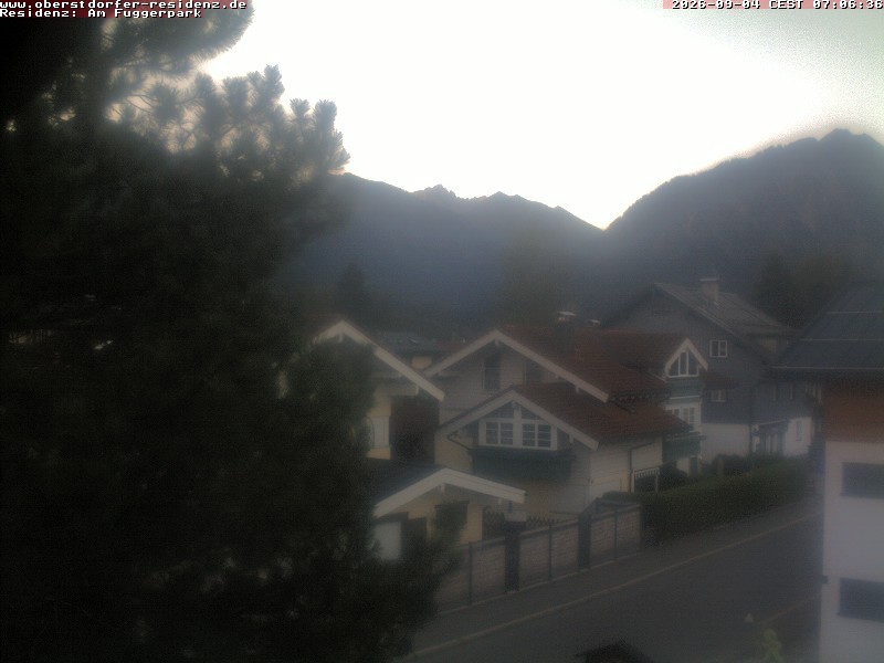 Archived image Webcam Oberstdorf holiday apartment