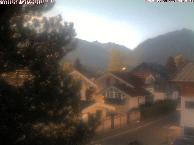 Archived image Webcam Oberstdorf holiday apartment