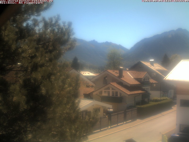 Archived image Webcam Oberstdorf holiday apartment
