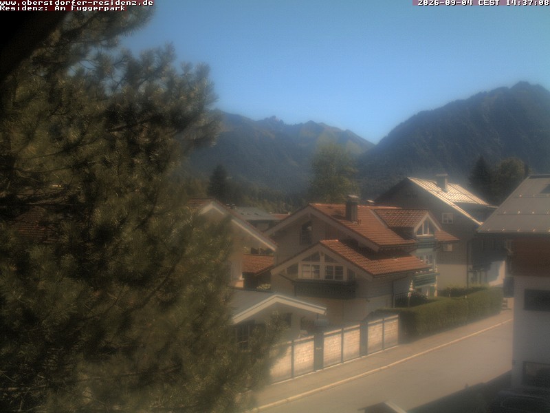 Archived image Webcam Oberstdorf holiday apartment