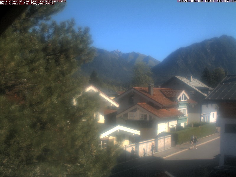 Archived image Webcam Oberstdorf holiday apartment