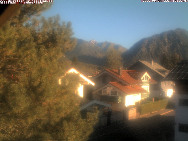 Archived image Webcam Oberstdorf holiday apartment
