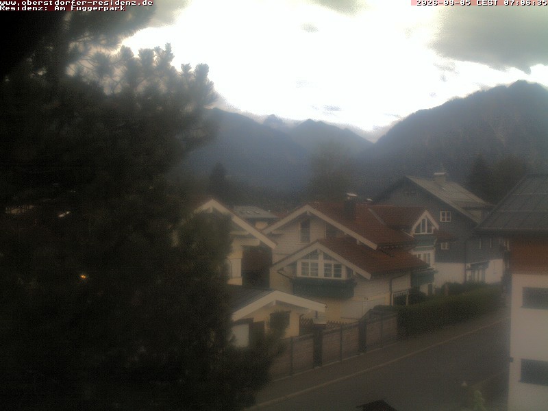 Archiv Foto Webcam Oberstdorfer Residenz