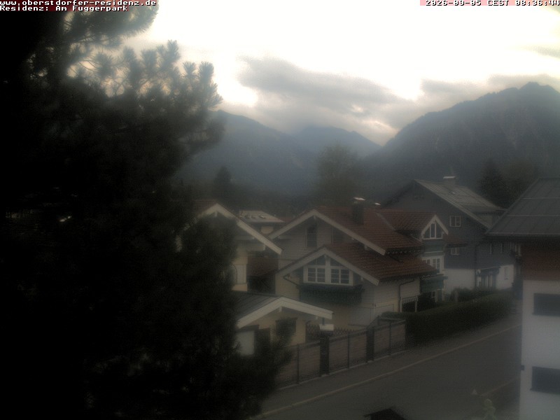 Archiv Foto Webcam Oberstdorfer Residenz