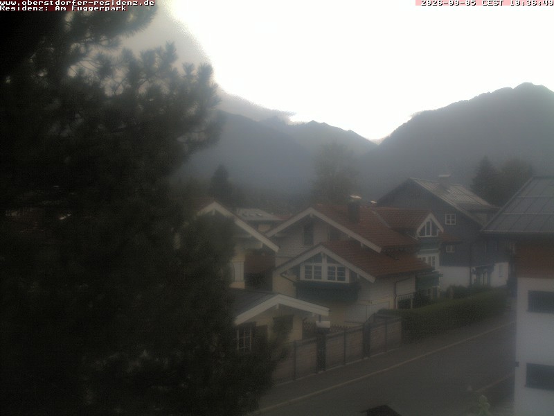 Archived image Webcam Oberstdorf holiday apartment