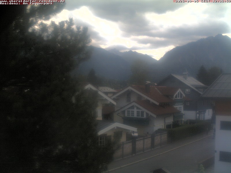 Archiv Foto Webcam Oberstdorfer Residenz